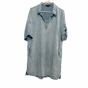 Velvet Heart Light Blue Denim Dress